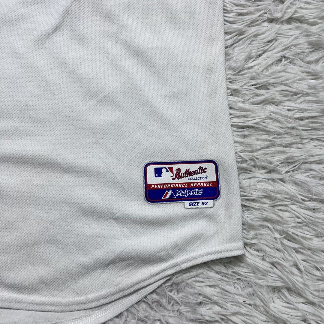 Mlb seattle jersey (Category: Activewear) located in Baguio. Submitted by sellingtonshop (Listing ID 1469951050, Image 3). Description: u6. Vintage Seattle Mariners Baseball Jersey by Majestic Size: XXL Dimes: 35*29 Condition: excellent Issue: none Mine: 880 Steal: 980 Grab: 1080.