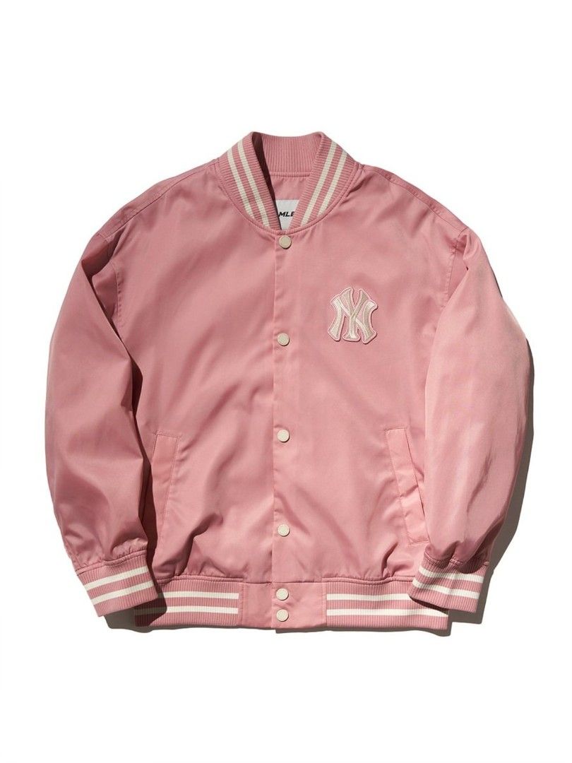 Mlb varsity jacket womens (Category: Coats, Jackets and Outerwear) located in Manila. Submitted by machoxmatt (Listing ID 1469978936, Image 1). Description: brandnew size: small (w21, L25) mop:bdo/gcash shipping at buyer's expense.