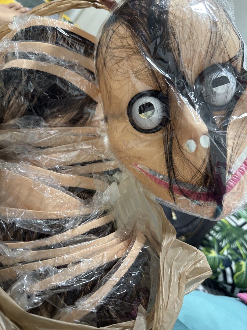 Momo Mask for Halloween (Category: Kids Toys) located in Pasig City. Submitted by ainee.and.emmett (Listing ID 1470053820, Image 3). Description: 15 pcs momo mask for only 300 brandnew Best for halloween .
