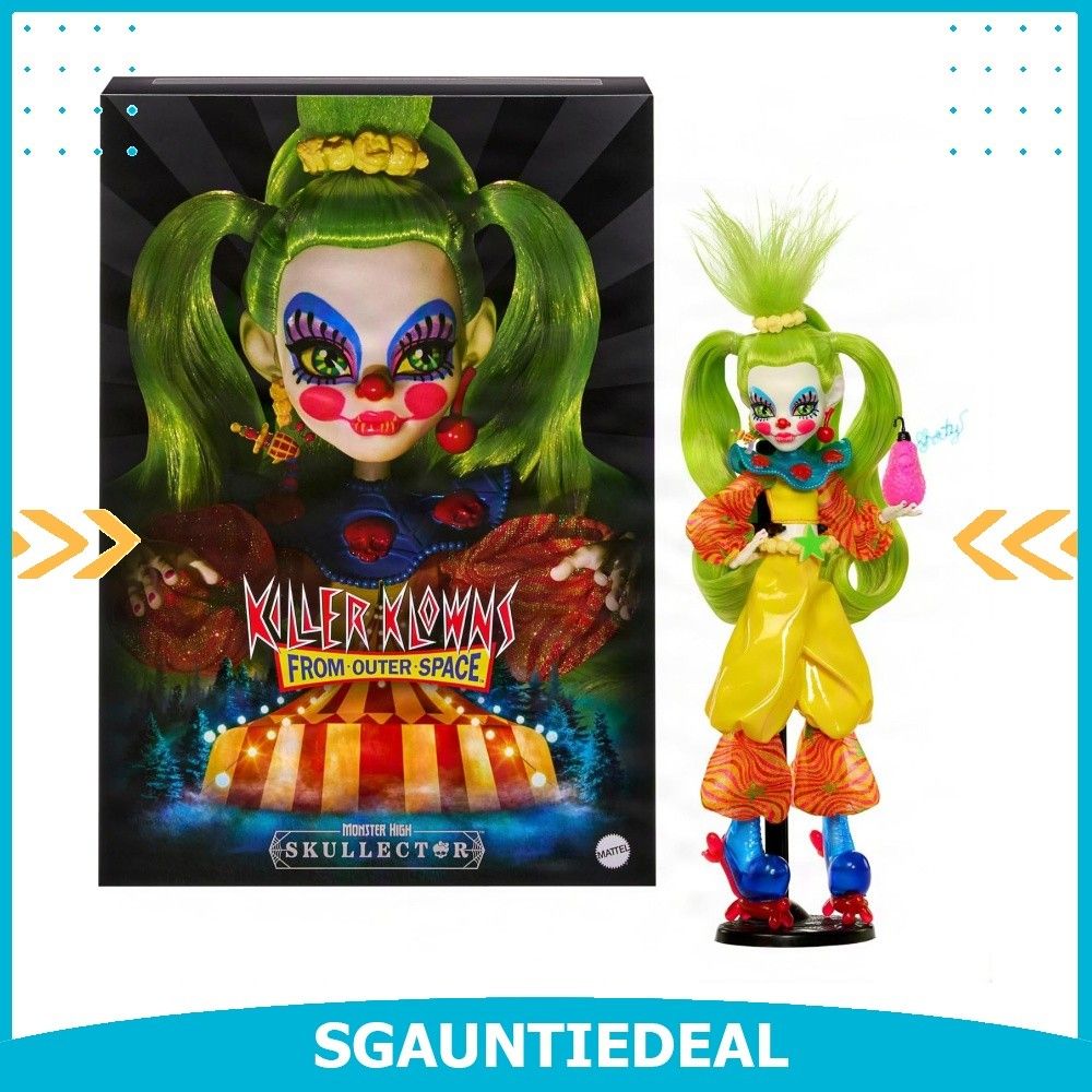 Monster High Skullector Shorty Doll, Killer Klowns From Outer Space ...