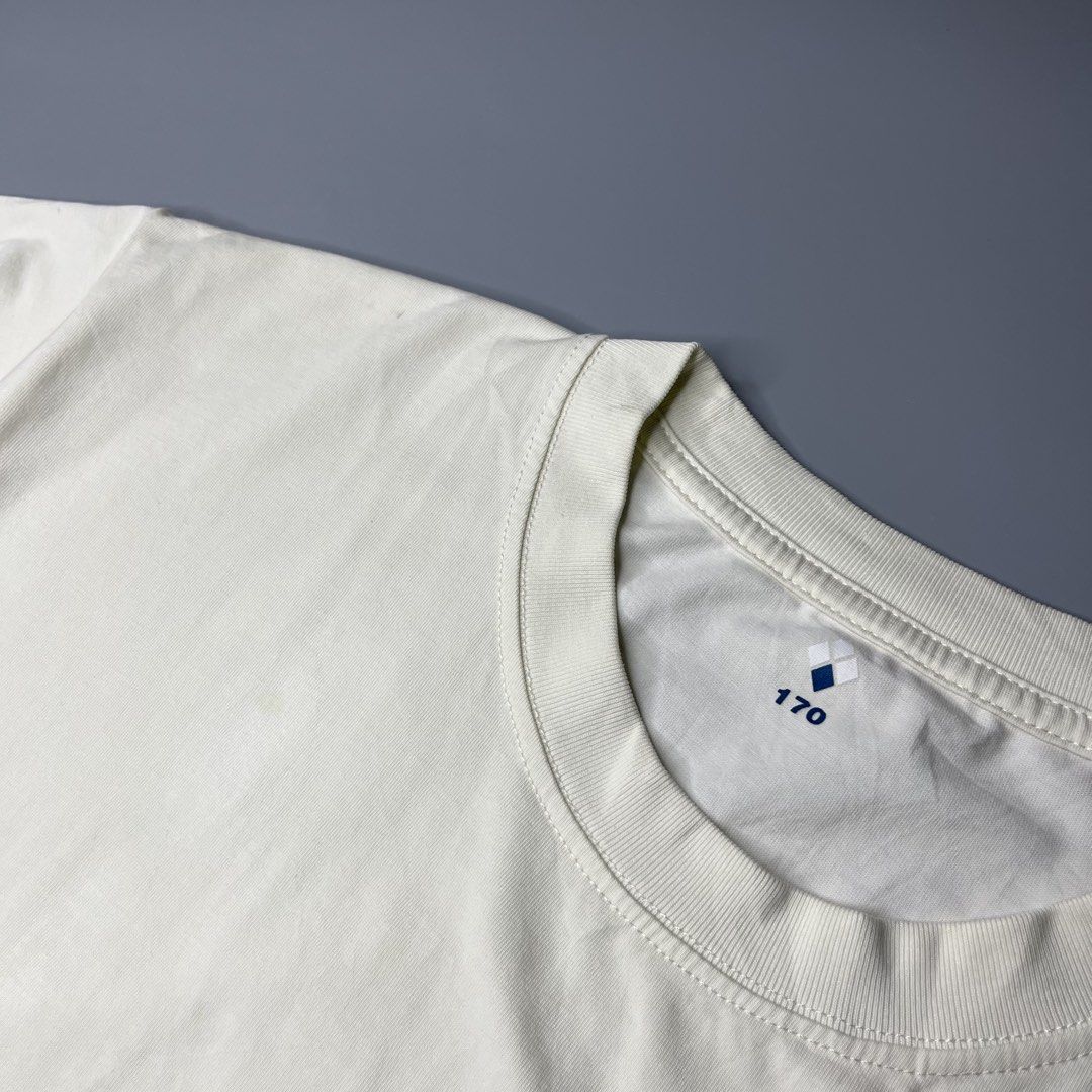 MONTBELL (Category: Tshirts & Polo Shirts ) located in Manila. Submitted by aaaaaahhhhhh (Listing ID 1470077465, Image 3). Description: 170 on tag 20.5W 24L No washtag, Stains Lalamove or J&t Express + Shipping fee.