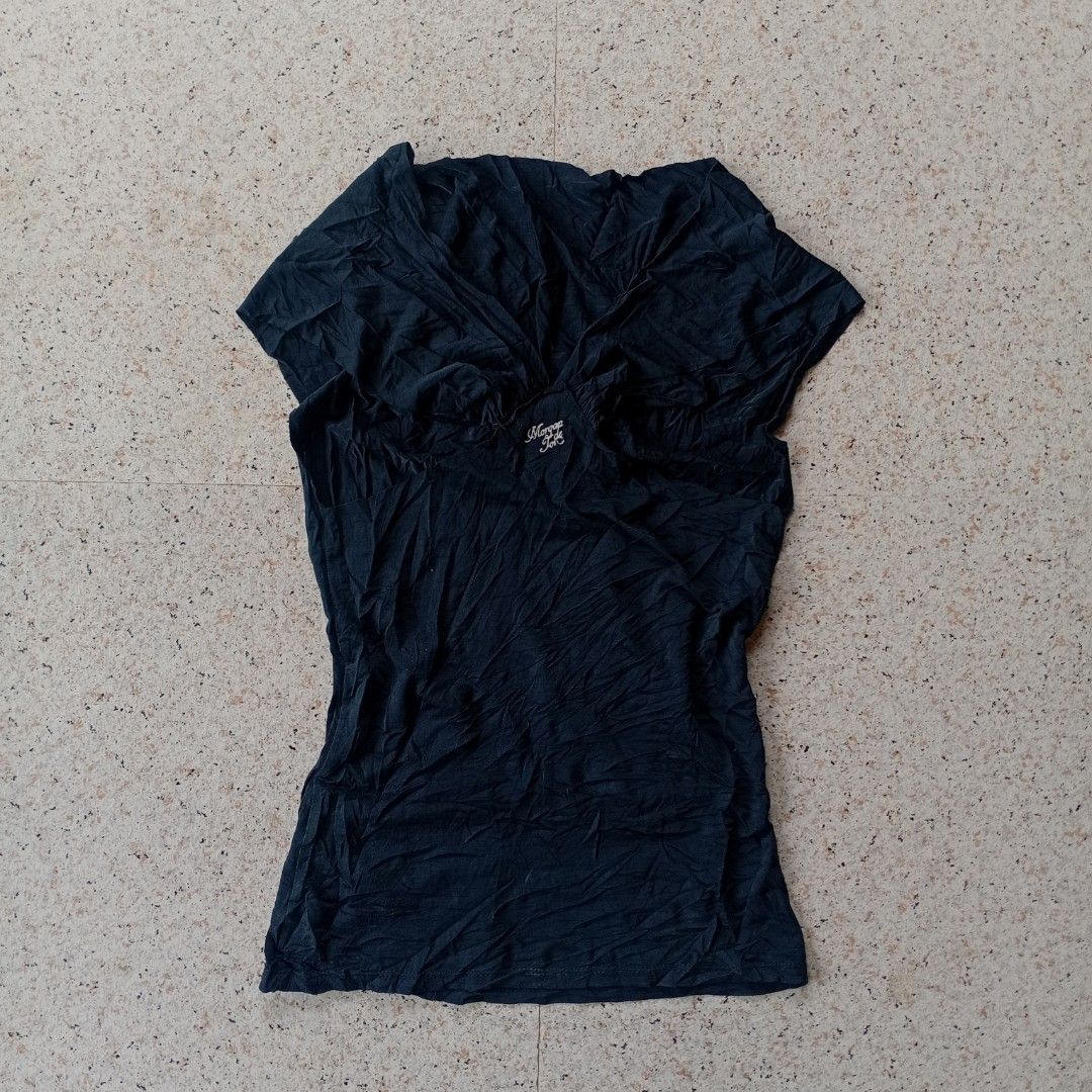 Morgan de Toi Cowl Neck Top (Category: Sleeveless) located in Maramag. Submitted by kenthrift_ (Listing ID 1469993040, Image 2). Description: Morgan De Toi •Excellent condition •Size On Tag: •Measurements: Width 14 & Length 22 •Issue: None.