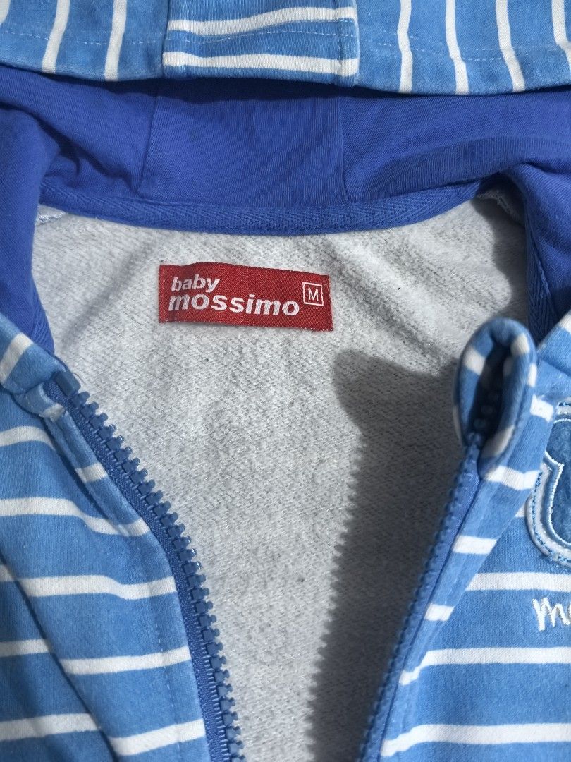 Mossimo Blue Jacket for Kids (Category: Babies & Kids Fashion) located in Mandaluyong City. Submitted by razzleberry (Listing ID 1470121436, Image 2). Description: Original Baby Mossimo Good for 1 to 3 years old Zipper is working well.