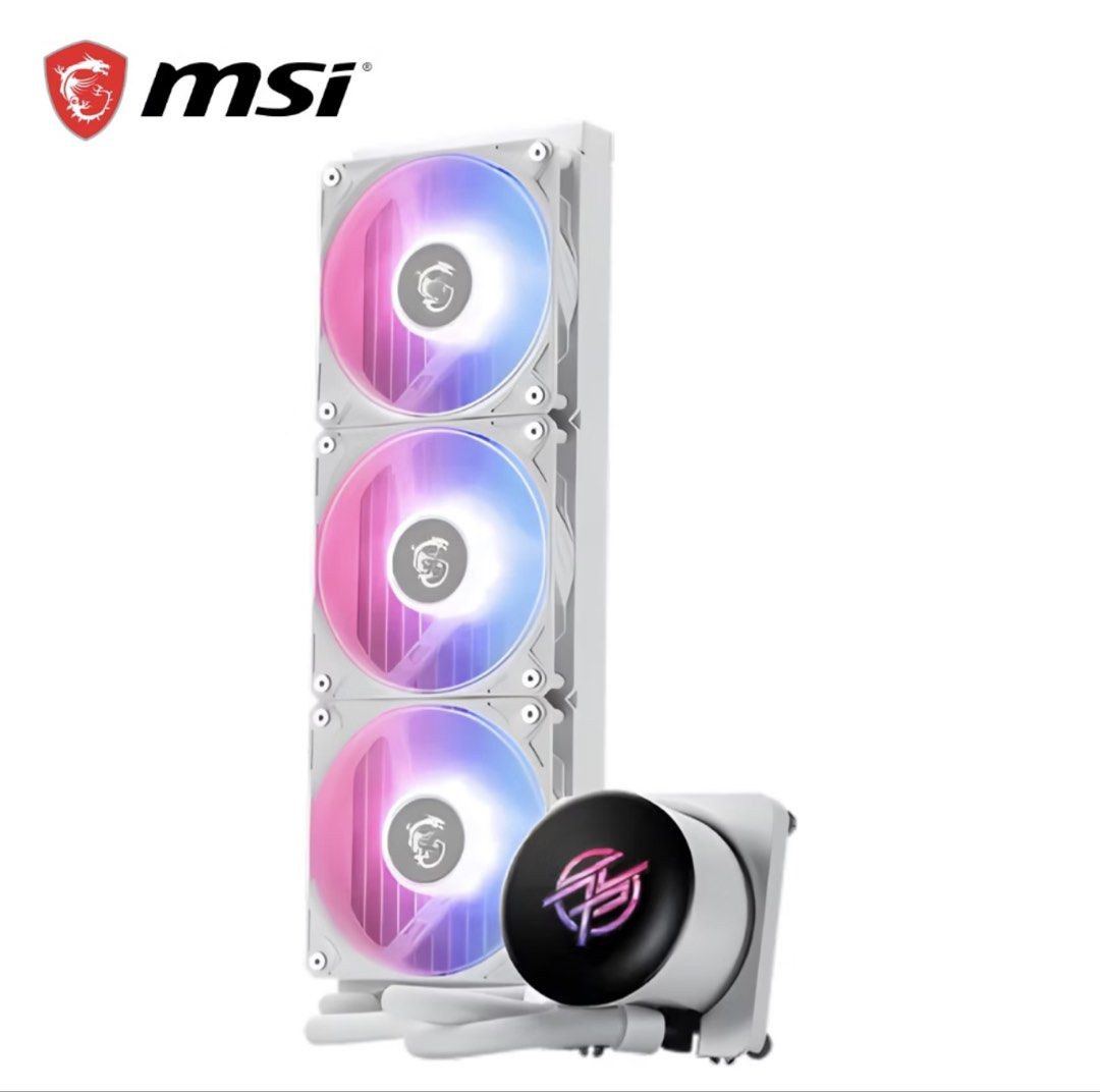 MSI MPG CORELIQUID P13 360 – WHITE (Category: Computer Parts) located in Davao. Submitted by twistedneckk (Listing ID 1469947317, Image 3). Description: FOR SALE: MSI MPG CORELIQUID P13 360 – WHITE Perfect for gamers and PC enthusiasts looking for a premium 360mm AIO for a clean white gaming setup. 🤍🎮 Condition: BRAND NEW ✅ Opened only to check the item ✅ Never used ✅ Complete SPECS: Experience premium cooling performance and stunning aesthetic