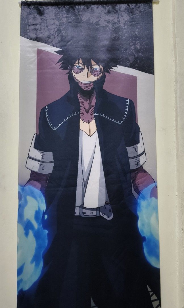 My Hero Academia Dabi Wall Scroll Poster (Category: Art & Prints) located in Caloocan City. Submitted by surplusandbnewshop (Listing ID 1469964559, Image 2). Description: .