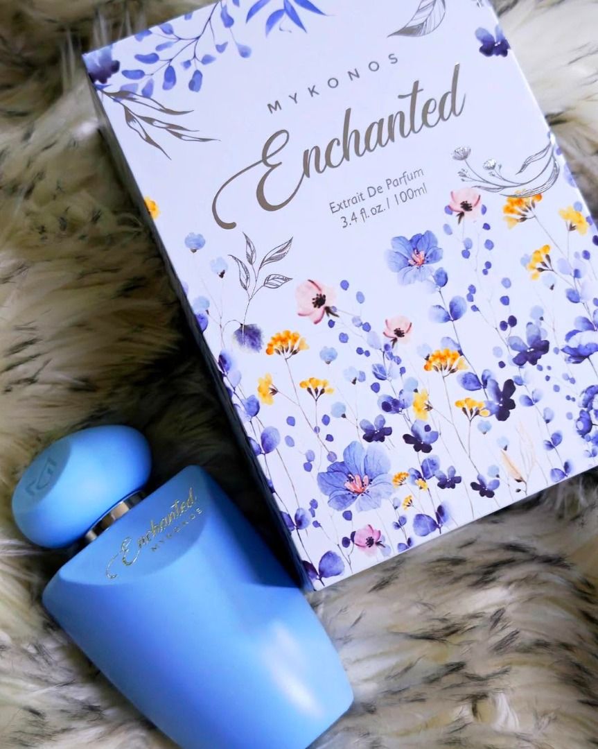 Mykonos Enchanted (Category: Fragrance & Deodorants) located in Quezon City. Submitted by nichaulz (Listing ID 1470123601, Image 2). Description: * PRICES ARE SUBJECT TO CHANGE WITHOUT PRIOR NOTICE AND PLEASE READ BEFORE MAKING AN OFFER. LOW-BALLERS WILL BE IGNORED. Mykonos Enchanted (Extrait de Parfum) • 50 ML – ₱2,080 • 100 ML – ₱2,600 • Miss Dior Blooming Bouquet dupe! All items are 100% authentic. Send a message first before placing an offer 