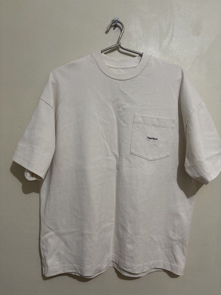 Nautica Pocket tee (Category: Tshirts & Polo Shirts ) located in Muntinlupa City. Submitted by owrayttttt (Listing ID 1470127597, Image 1). Description: - Nautica Pocket tee (Heavy) - Dimes is 24x27 - Cut tags - Needs to be washed - Free shipping via j&t.
