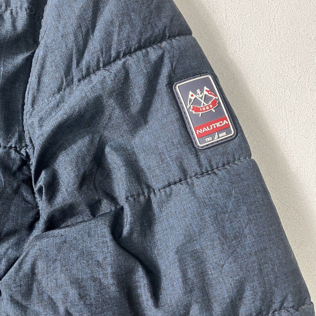 Nautica Quilted Puffer Jacket (Category: Coats, Jackets and Outerwear) located in Nasugbu. Submitted by janstuffs.ph (Listing ID 1470087974, Image 3). Description: Nautica Quilted Puffer Jacket 💯Legit! Size: Small on tag - fits up to Medium Width: 21" Length: 26" Sleeve: 25" Condition: 9.5/10 Excellent! Flaw: NONE Mine: 880 •Buyer shoulder shipping fee - ship via j&t. •Read details before purchasing..