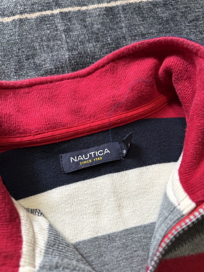 Nautica qzip sweater (Category: Activewear) located in Batangas. Submitted by robertlopezigaya (Listing ID 1469984802, Image 3). Description: Nautica qzip sweater Size L No issue like new.