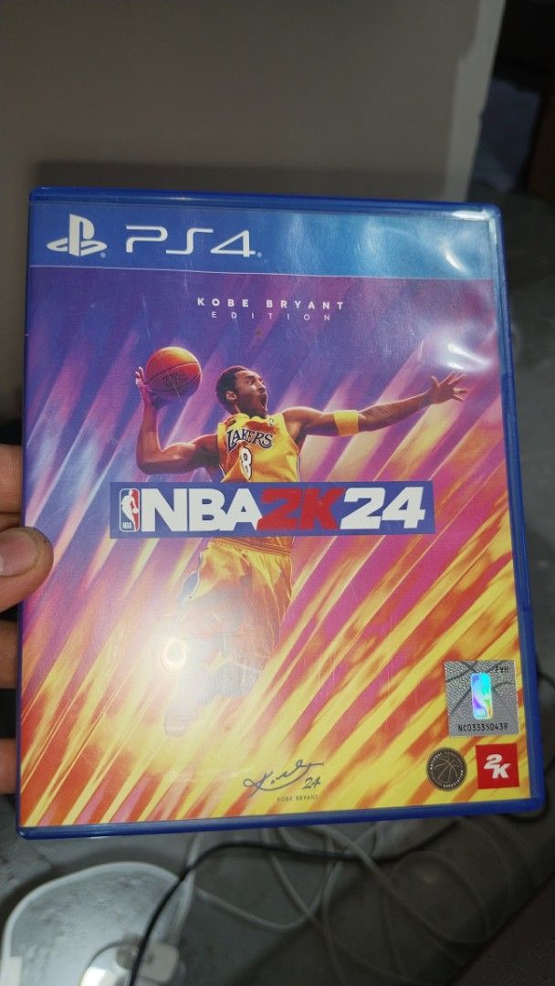NBA 2K24 Kobe Bryant Edition PS4 (Category: PlayStation) located in Quezon City. Submitted by BienArt (Listing ID 1470057295, Image 1). Description: - Title: NBA 2K24 Kobe Bryant Edition - Platform: PlayStation 4 (PS4) - Condition: Original game disc in great shape with standard blue case - Genre: Sports / Basketball - Ideal for: NBA fans and competitive gamers - Shipping/Meetup: Available across the Philippines, send a message for details.