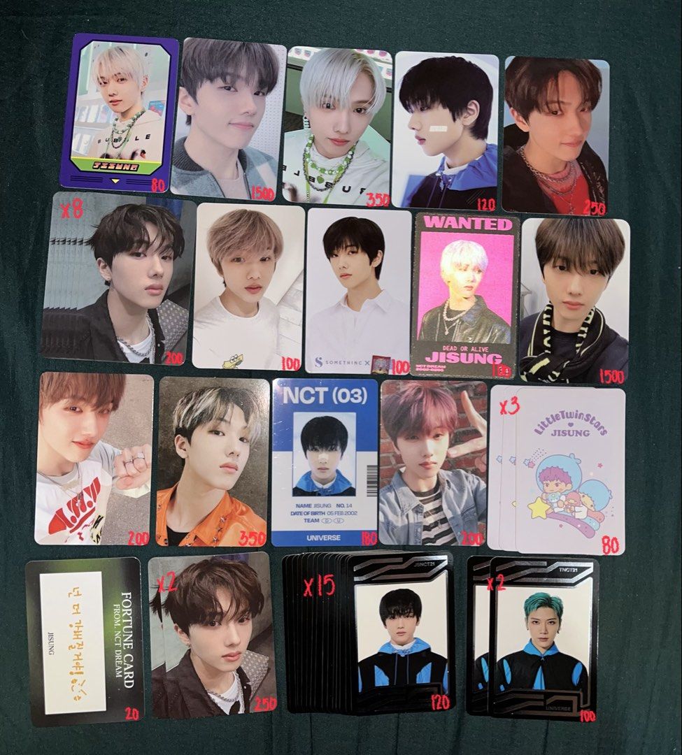 nct photocards (Category: K-Wave Merchandise) located in Manila. Submitted by clareeeey_ (Listing ID 1470068172, Image 1). Description: ღ wts lfb ph ღ ˚₊·— ͟͞͞♡ on hand: nct assorted photocards — prices at the bottom corner or top corner of each pc — mine + screenshot to claim — 2 months dop x - sensitive x: @.strwberrykrt #strwberryOH.
