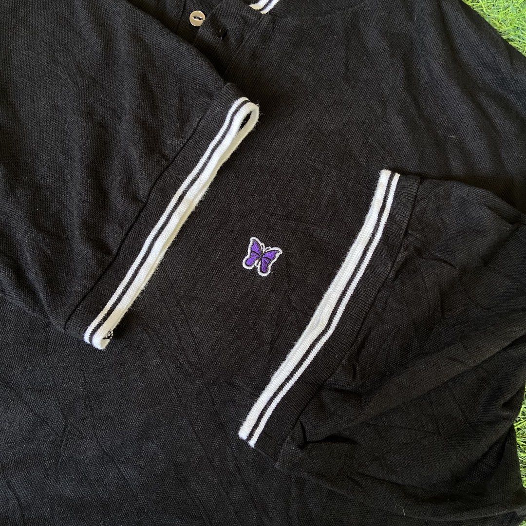 Needles Shawl Collar Polo Shirt (Category: Tshirts & Polo Shirts ) located in Davao. Submitted by payts.wruh (Listing ID 1470121590, Image 3). Description: Needles Shawl Collar Polo Shirt size XL W 24 x L29 excellent condition no issue .