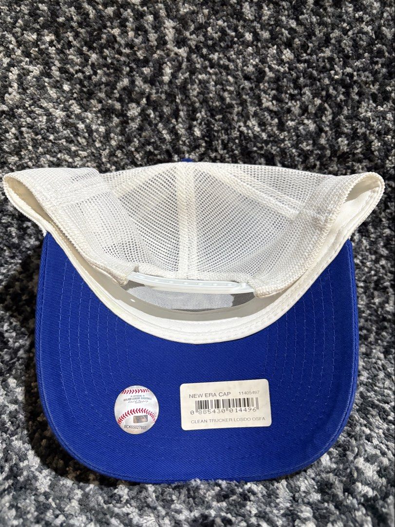 New Era LA Dodgers Clean Trucker Blue (Category: Caps & Hats) located in Narvacan. Submitted by jko_247 (Listing ID 1470059805, Image 3). Description: New Era LA Dodgers Clean Trucker Blue Adjustable hat Brand New Price: ₱1,700+SF.