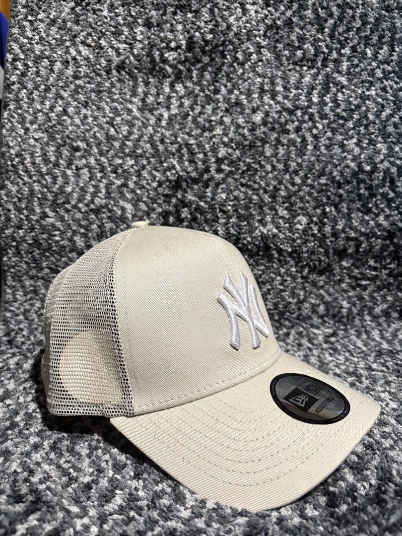 New Era NY Yankees A-Frame Trucker hat (Category: Caps & Hats) located in Narvacan. Submitted by jko_247 (Listing ID 1469966825, Image 2). Description: New Era NY Yankees A-Frame Trucker hat Brand New Price: ₱1,299.