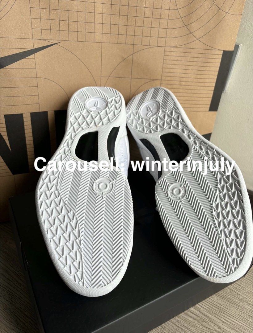 Kobe 8 Protro White Triple White Brand New (Category: Sneakers) located in Taguig. Submitted by winterinjuly (Listing ID 1466583579, Image 3). Description: Selling for ₱7,500 only Original price: ₱13,000 New and never worn, just displayed. With original box and paper bag Size: US 12/UK 11 Please see all pictures for full details Buyer shoulders shipping fee or pickup from BGC, Taguig City .