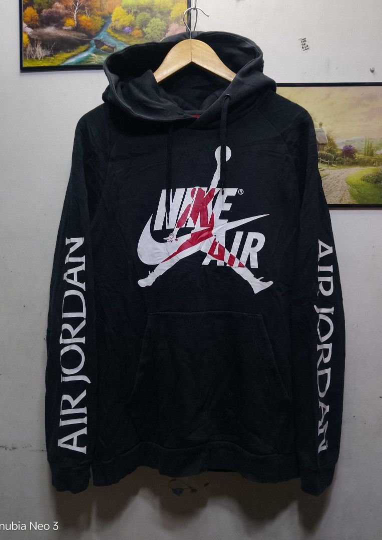 nike air jordan hoodie (Category: Hoodies) located in Valenzuela. Submitted by joshwrldselection (Listing ID 1470140156, Image 1). Description: large - xl excellent condition need wash only thrift..