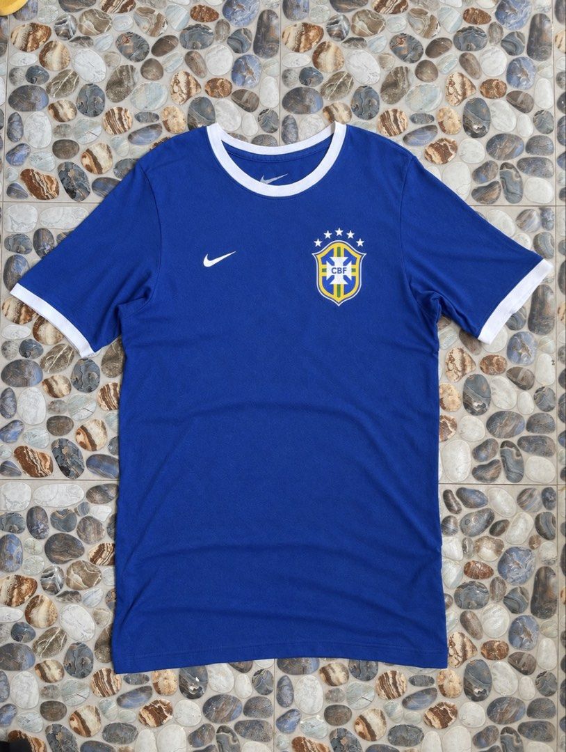 Nike Brazil CBF Ringer Tee (Category: Tshirts & Polo Shirts ) located in Cavite. Submitted by alchaxx11 (Listing ID 1469969027, Image 1). Description: Authentic Nike Brasil 2014 Core Ringer Tee no issues good as new 29 x 20 nego.