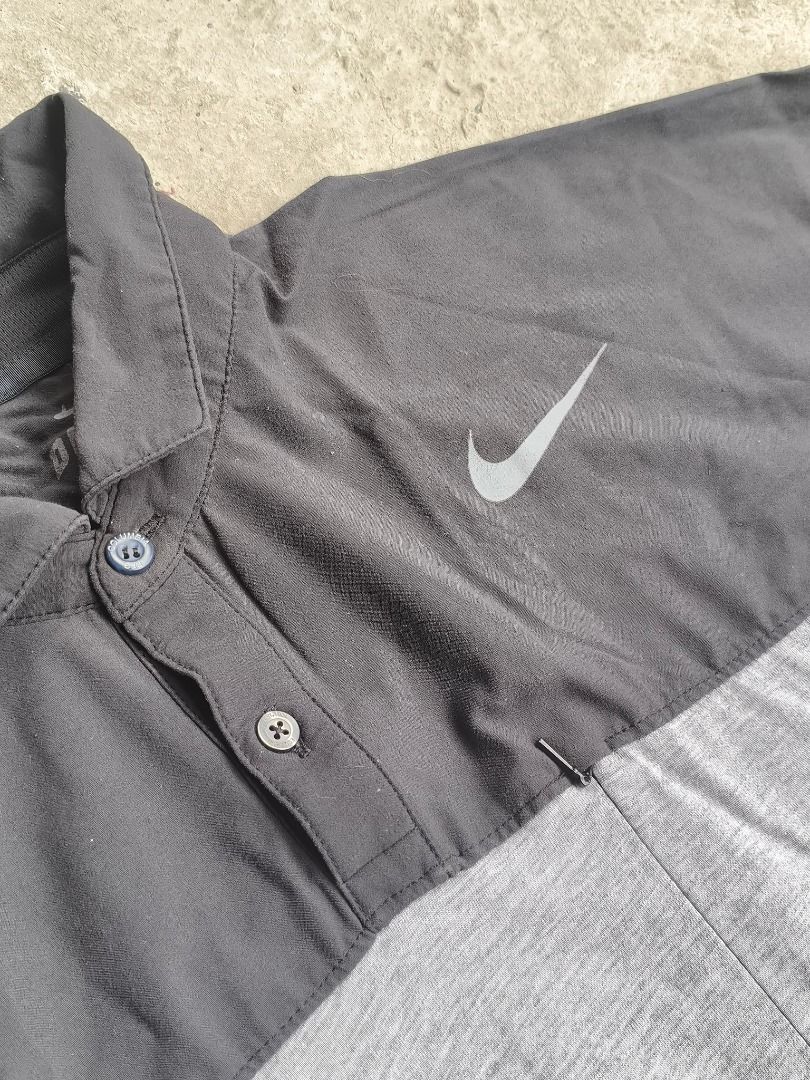 Nike DriFit Two-Tone Polo Shirt (Category: Tshirts & Polo Shirts ) located in Cavite. Submitted by benta.ni.jm (Listing ID 1470023509, Image 2). Description: Size: M Dimensions: 19 x 26 Condition: 9.5/10 Color Rate: 9.5/10 Issue: replaced button 📩📩📩.