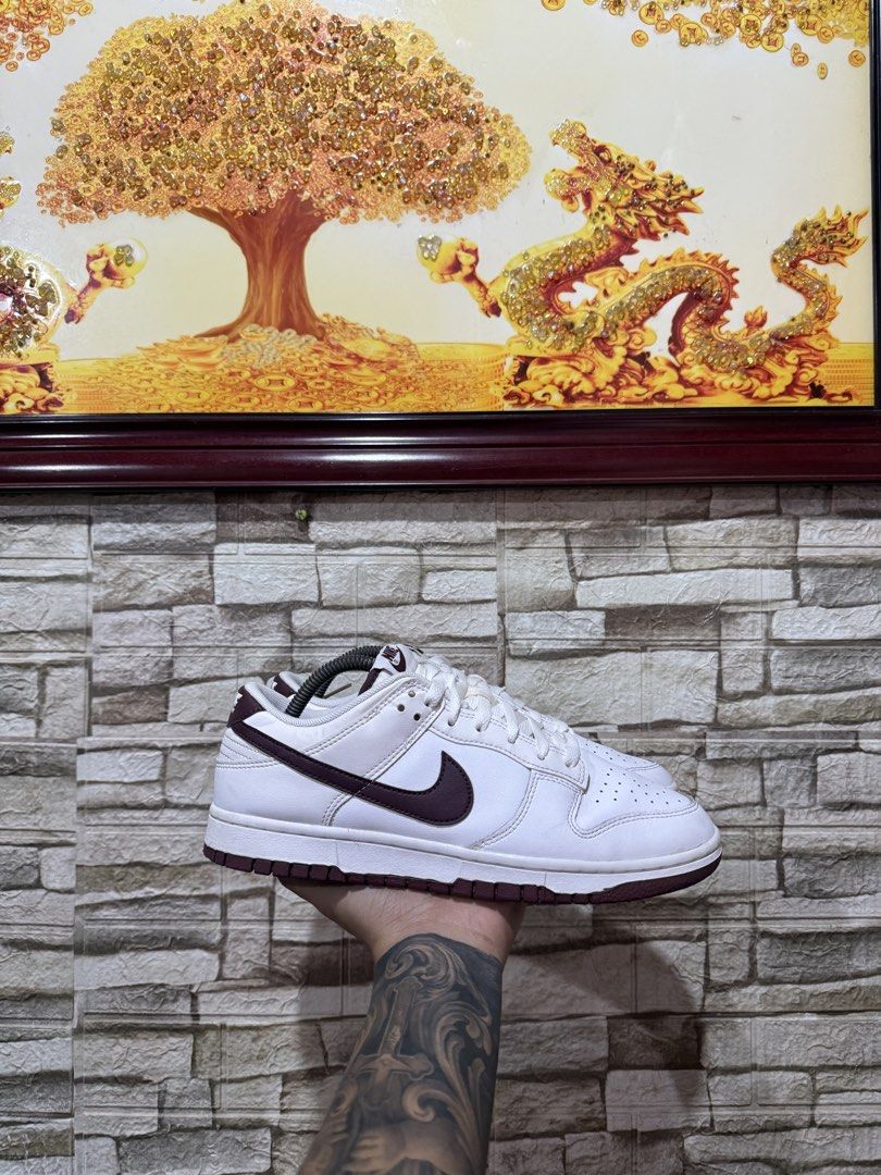 Nike Dunk Low Retro “Night Maroon” | 8.5 MEN (Category: Sneakers) located in Marikina City. Submitted by s_ng_s009 (Listing ID 1470021750, Image 1). Description: Original 8.5 men Excellent condition No box 2499 + sf.