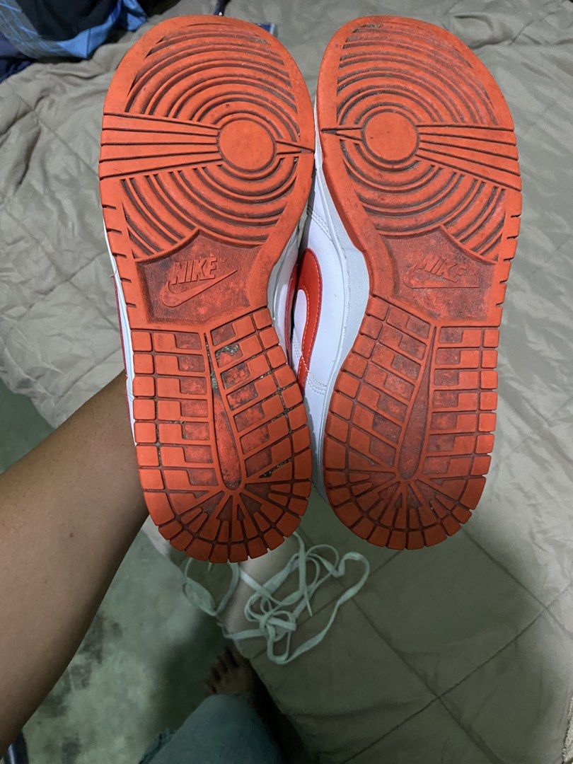 Nike Dunk Low Retro "White / Picante Red" (Category: Sneakers) located in Koronadal. Submitted by cj.curatedfinds1 (Listing ID 1470048183, Image 2). Description: 100% authentic need hard wash 42 euro/8 us .