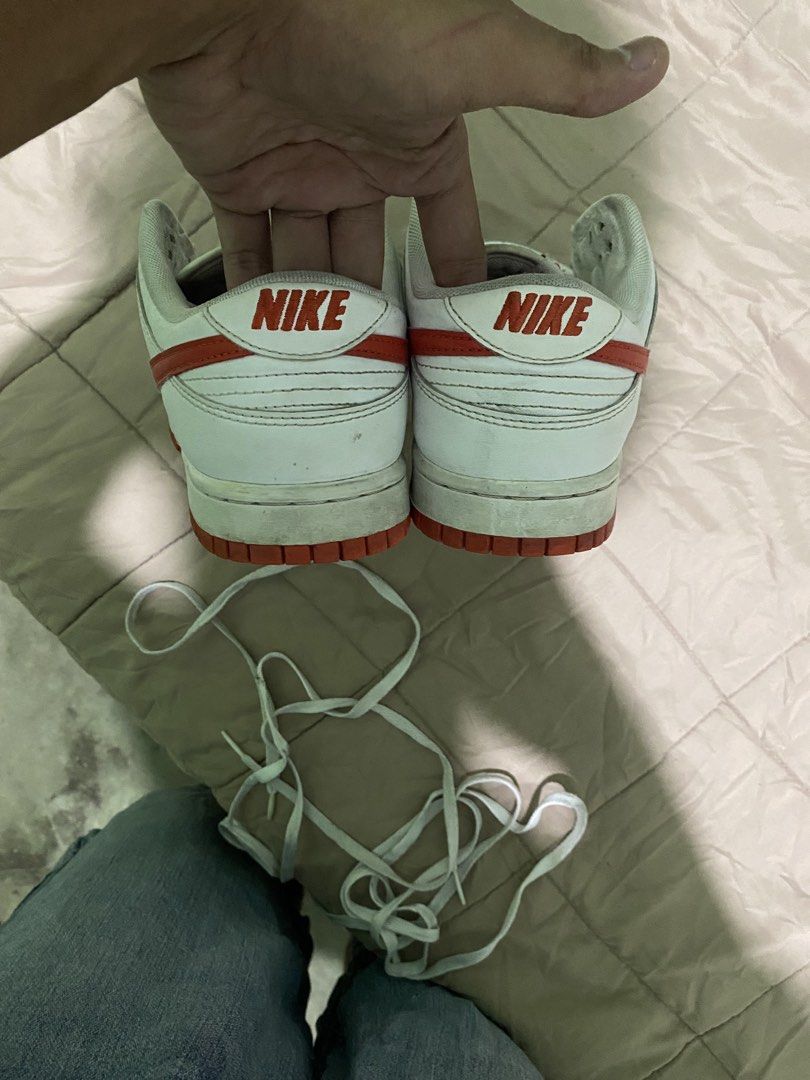 Nike Dunk Low Retro "White / Picante Red" (Category: Sneakers) located in Koronadal. Submitted by cj.curatedfinds1 (Listing ID 1470048183, Image 3). Description: 100% authentic need hard wash 42 euro/8 us .