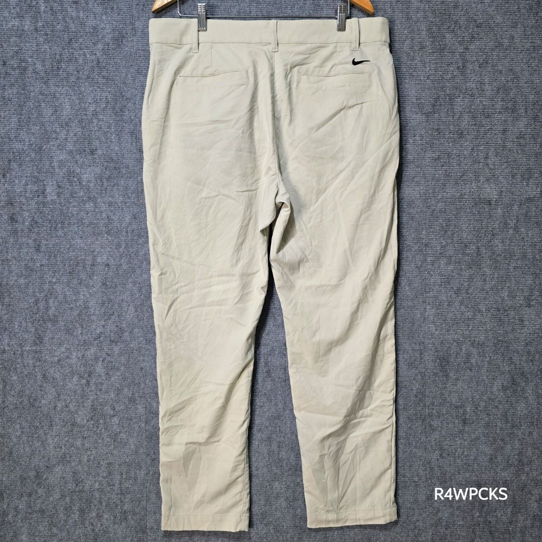 NIKE GOLF ACTIVE PANTS (Category: Activewear) located in San Mateo. Submitted by r4wpcks (Listing ID 1470102603, Image 2). Description: Size on Tag: 38 Best Fit: 38 inches Waist: 38 inches Length: 40.5 inches Leg Hole / Hem: 8.5 inches Condition: 9/10 Color Rate: 8.5/10 Issue: Stains COLOR MAY VARY DUE TO LIGHTING Location: San Mateo Rizal, near Marikina J&T/Lalamove courier, shipping fee should be handled by the buyer ❗Message R4WPCKs page on bl