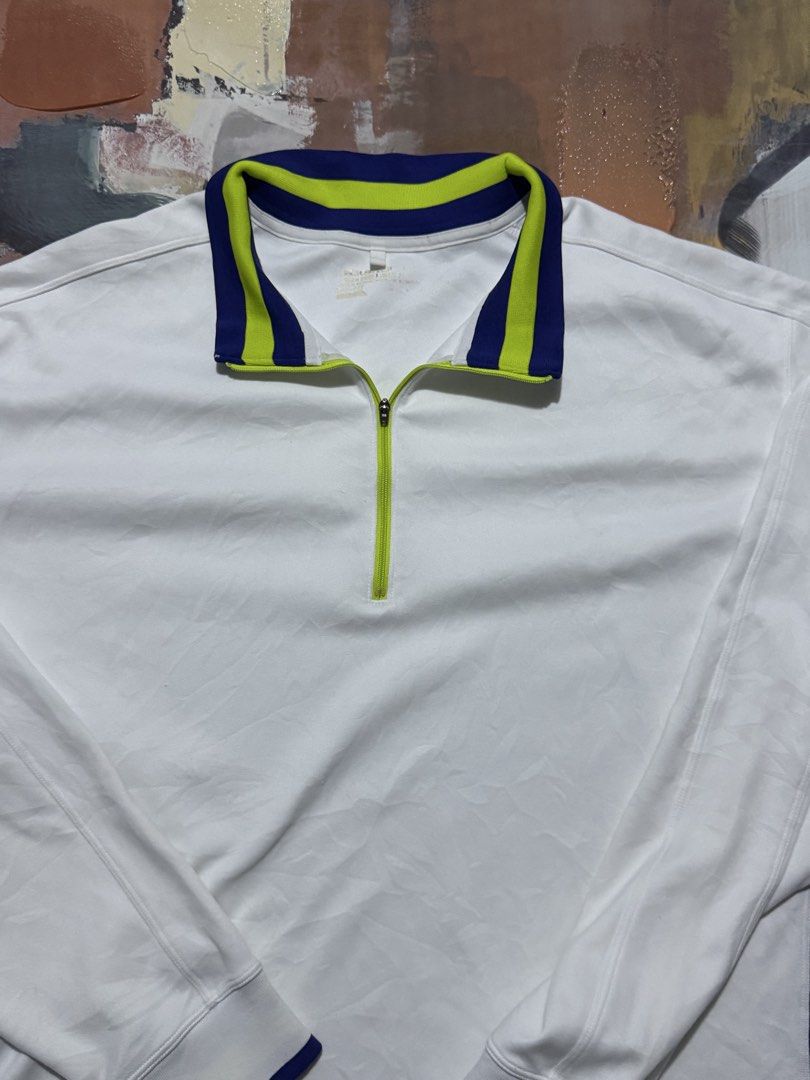 Nike quarter zip (Category: Coats, Jackets and Outerwear) located in Las Pinas. Submitted by thrftmnl. (Listing ID 1469965740, Image 2). Description: Nike Quarter zip Size: XXL Dimes Width: 27.5 Length: 30.5 Issue: .