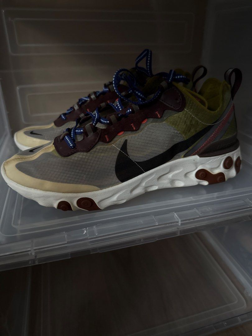 Nike React (Category: Sneakers) located in Singapore. Submitted by warmfalcon_b87eac (Listing ID 1469999790, Image 1). Description: Nike React unused. no box.