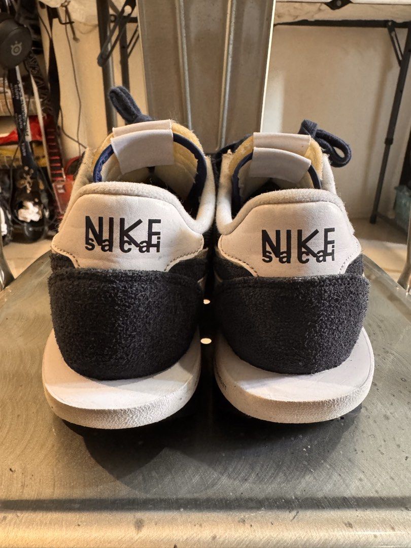 Nike x Sacai x Fragment LDWaffle (Category: Sneakers) located in Manila. Submitted by leey0ww (Listing ID 1470029466, Image 3). Description: -Nike x Sacai x Fragment - ₱3000 - issue on last pic - original no box - size 8 mens - Bought from guam USA - barely used - RFS: decluttering Location: Youniversity Suites Recto Avenue Manila.