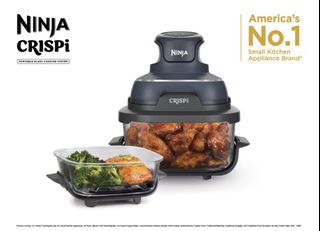 Ninja CRISPi Portable Glass Cooking System Air Fryer, TV & Home ...