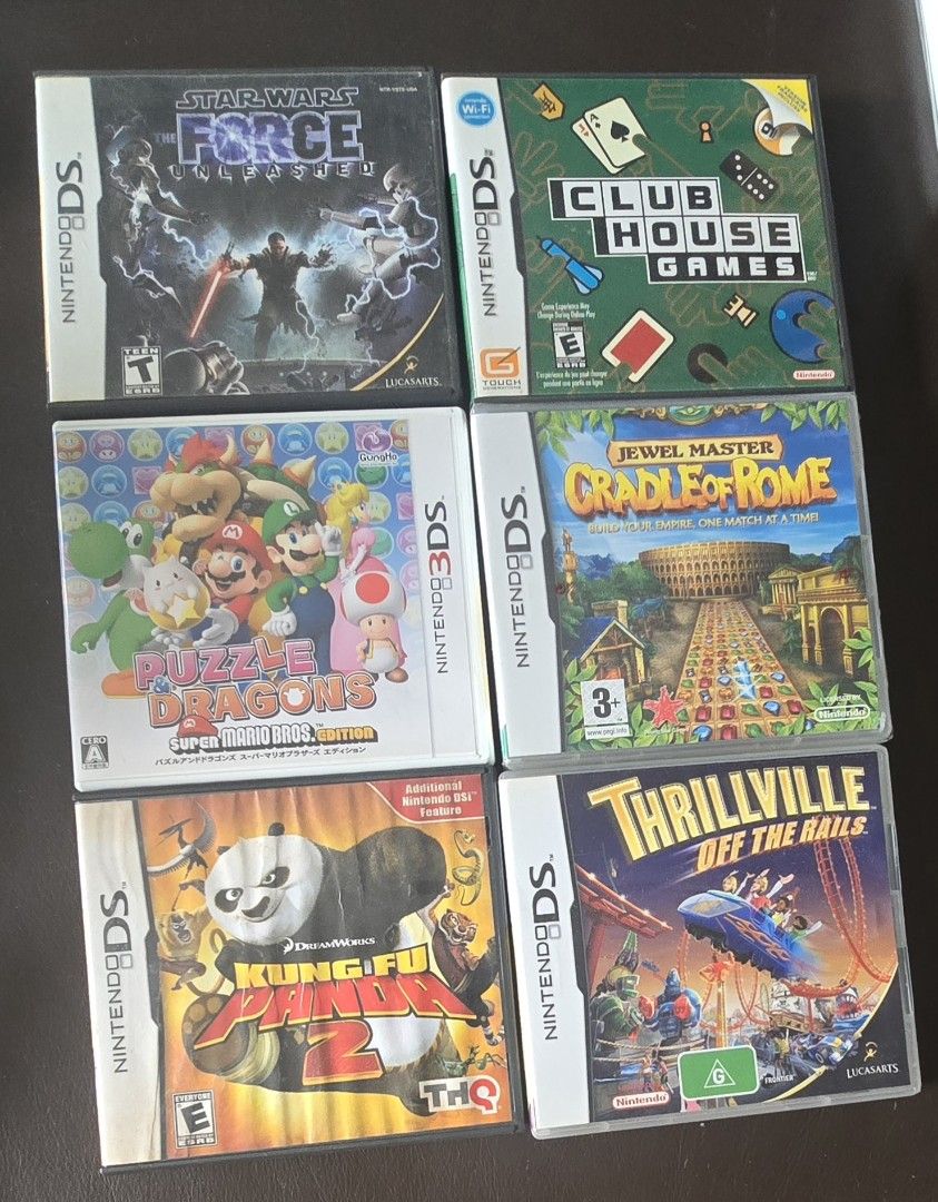 Raving Rabbits Ds Nintendo DS and 3DS Games Star Wars Mario LEGO, Video Gaming, Video ...