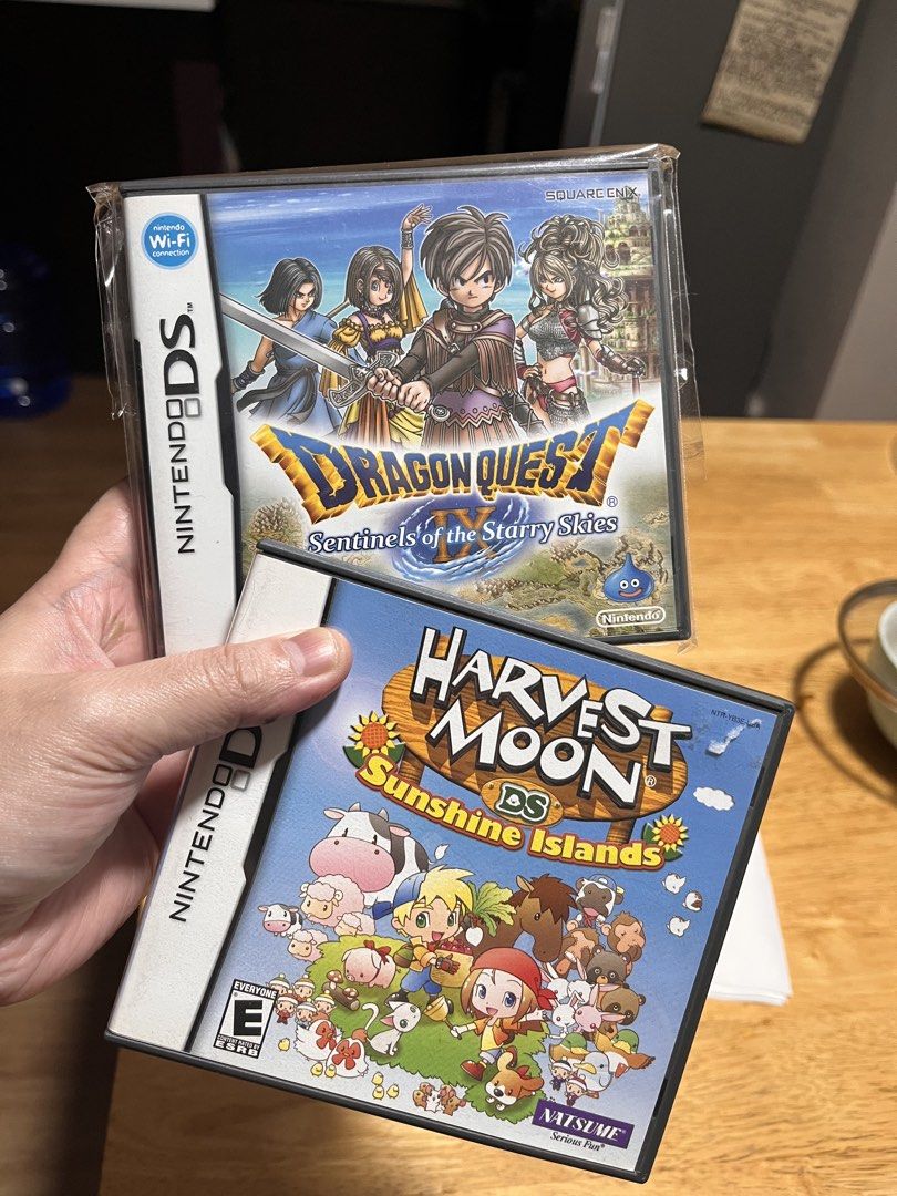Nintendo DS Game-Usa Bundle (Category: Nintendo) located in Quezon City. Submitted by ArtsyLife1012 (Listing ID 1470137452, Image 1). Description: Dragon Quest IX --usa Harvest Moo --usa Take Both sa Bargain Price na 3k Grab/ Lalamove pick up Loc T sora Qc Gcash/ BPI payment.
