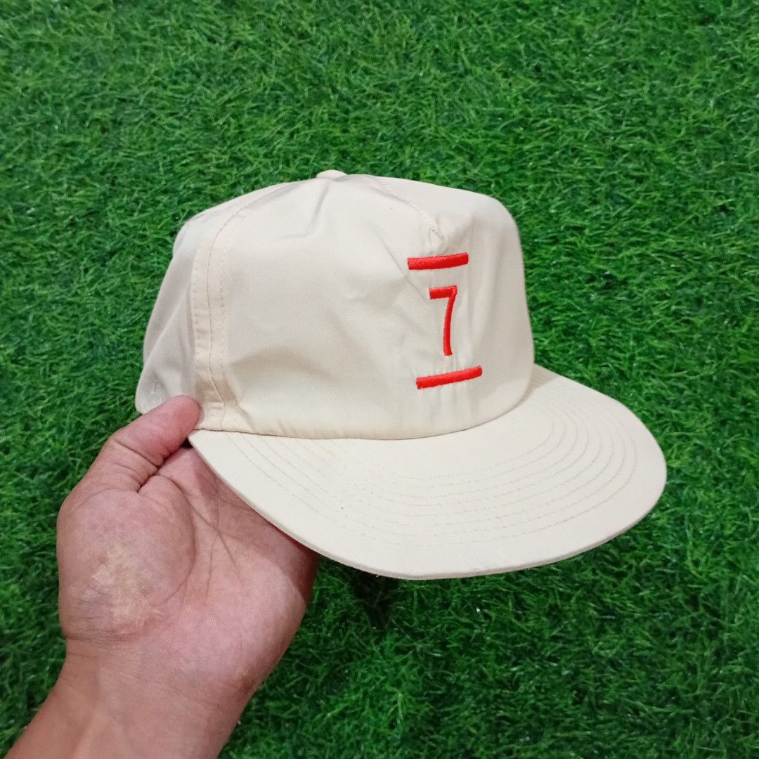 no. 7 nylon 5 panel cap (Category: Caps & Hats) located in Muntinlupa City. Submitted by rianrax3012 (Listing ID 1470093364, Image 1). Description: .