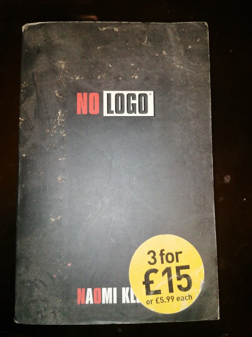 No Logo by Naomi Klein (Category: Storybooks) located in Makati City. Submitted by booksbymarvin (Listing ID 1469962302, Image 1). Description: For sale Paperback In good condition MOD, MOP: LBC GRAB, GCASH, BPI.