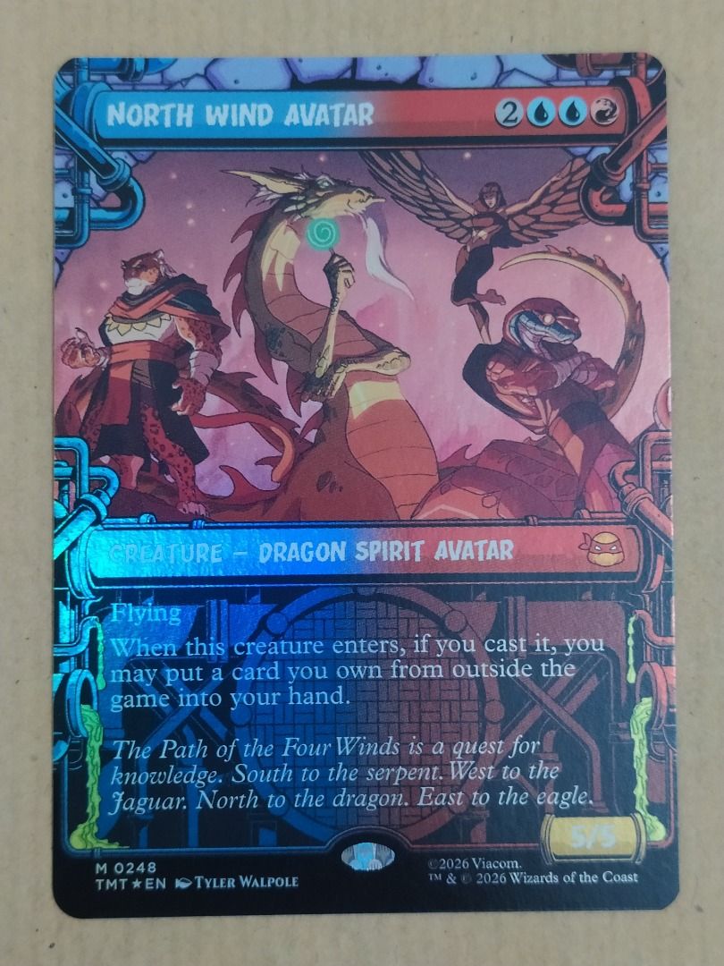 North Wind Avatar (Showcase FOIL) (MTG) Mythic, Toys & Collectibles ...