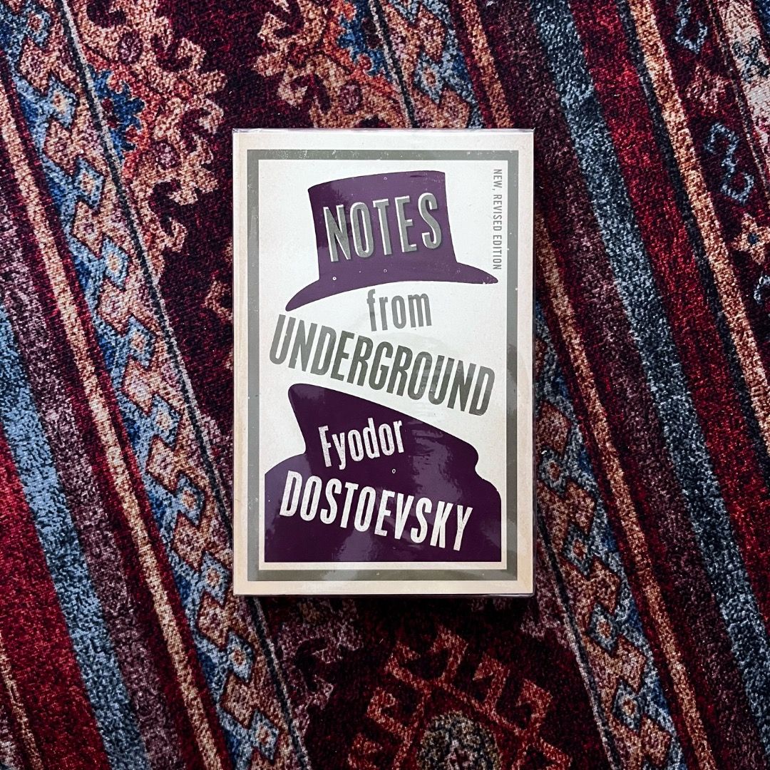 Notes from Underground (Paperback) by Fyodor Dostoevsky (Category: Storybooks) located in Antipolo. Submitted by keepreads (Listing ID 1470025231, Image 1). Description: - Title & Author: Notes from Underground by Fyodor Dostoevsky - Edition: New revised paperback edition Hi there! Please don't hesitate to message for more pictures of the book. Thank you so much! Last price indicated. MOP: GCash MOD: Lalamove/ Grab Delivery / J&T / LBC.