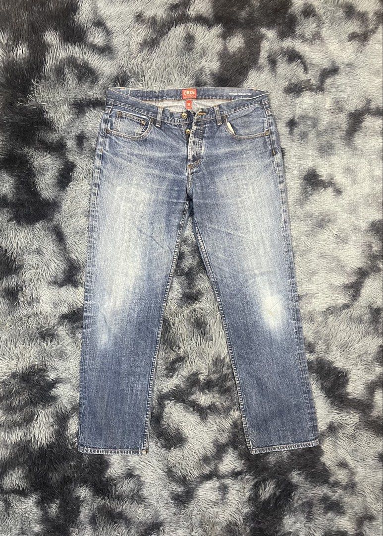 obey pants (Category: Jeans) located in Caba. Submitted by thriftedpopcorn (Listing ID 1469991493, Image 1). Description: obey pants size xl dimentions: waist:36 jnches length: 41 inches color rate:9/10 or better overall contition: good to excellent 400 plus sf 💰mop:gcash/maribank 📦mod:jnt 📍location: san fernando la union.