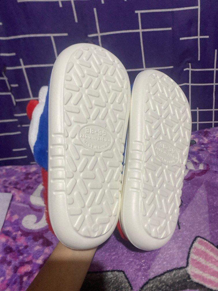 Official/ Licensed Red Hello Kitty Indoor Slippers (Category: Character Goods) located in Bulacan. Submitted by cute.finds.ph (Listing ID 1470075727, Image 2). Description: —size: 35-36.