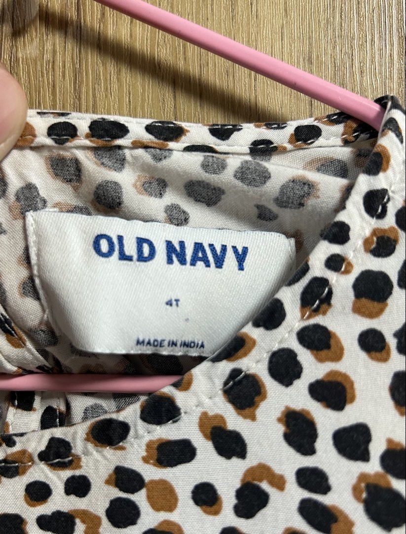 Old navy kids leopard dress (4T) (Category: Babies & Kids Fashion) located in Caloocan City. Submitted by thetidytreadph (Listing ID 1470019615, Image 2). Description: .