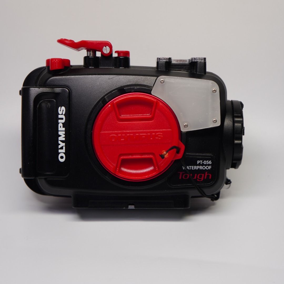 OLYMPUS PT-056 + PT-058 | UNDERWATER CAMERA HOUSING BUNDLE (Category: Camera Bags & Carriers) located in Las Pinas. Submitted by retrocameraph (Listing ID 1470108472, Image 2). Description: OLYMPUS PT-056 + PT-058 | UNDERWATER CAMERA HOUSING BUNDLE 🌊 Take your underwater photography setup further with this Olympus housing bundle! Included are two different Olympus Waterproof Tough housings: 📷 Olympus PT-056 — for Olympus Stylus TG-3 📷 Olympus 
