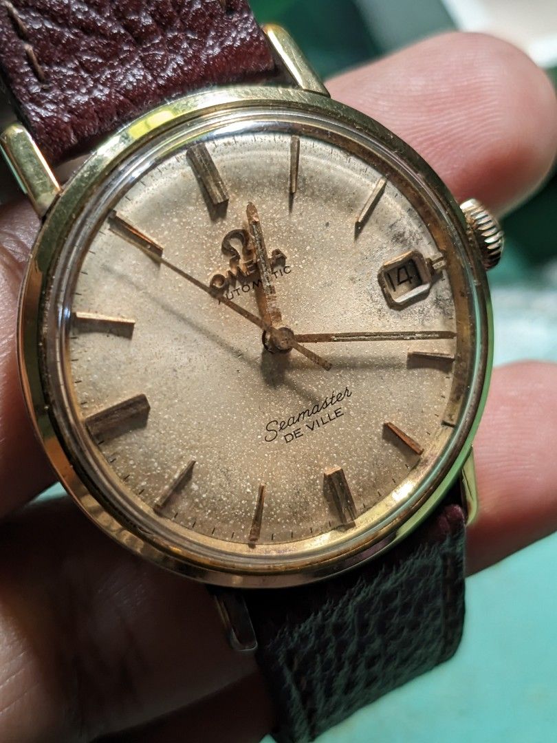 Omega Seamaster (de ville) (Category: Luxury Watches) located in Makati City. Submitted by ointtt (Listing ID 1469967950, Image 2). Description: Omega seamaster (de ville) automatic (As it is) refer pic.