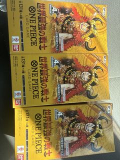 One Piece Card Game 寶藏箱Vol. 2, 玩具收藏品, 集換式卡牌, 盒子及箱子 - Carousell