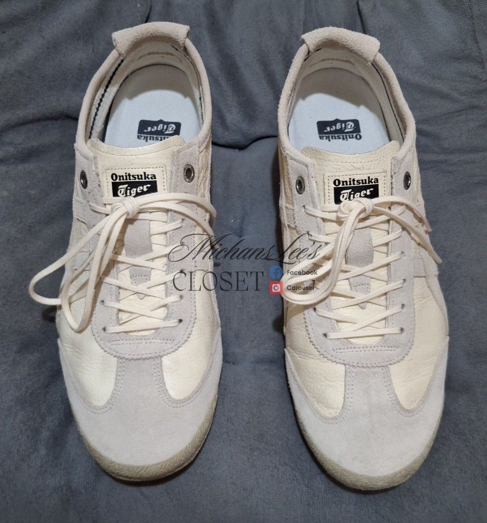 Onitsuka Tiger Mexico 66 SD VIN Cream/Birch (Category: Sneakers) located in Valencia. Submitted by michanslee (Listing ID 1470001803, Image 2). Description: 💸PHP 4,000.00 ONLY FOR SALE‼️OT Mexico 66 SD VIN ️Cream/Birch (1183C015-101) ️6.5M | 8W | 39.5 Euro | 25.0 cm ️Slightly Used/Very Excellent Condition 🔥 Soft leather, normal leather wrinkles NO heel and toe dragging NO box and other inclusions 💯 Authentic/Original 📍Mindanao 🚚J&T/LBC Avail