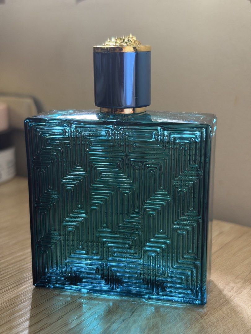 Opened | Versace Eros Parfum (Category: Fragrance & Deodorants) located in Mandaluyong City. Submitted by myclosettours (Listing ID 1469994087, Image 3). Description: Bought from Saudi Arabia for 250 SAR (₱4,230) Buy with Versace Pour Homme for discount! RFS: not using anymore.