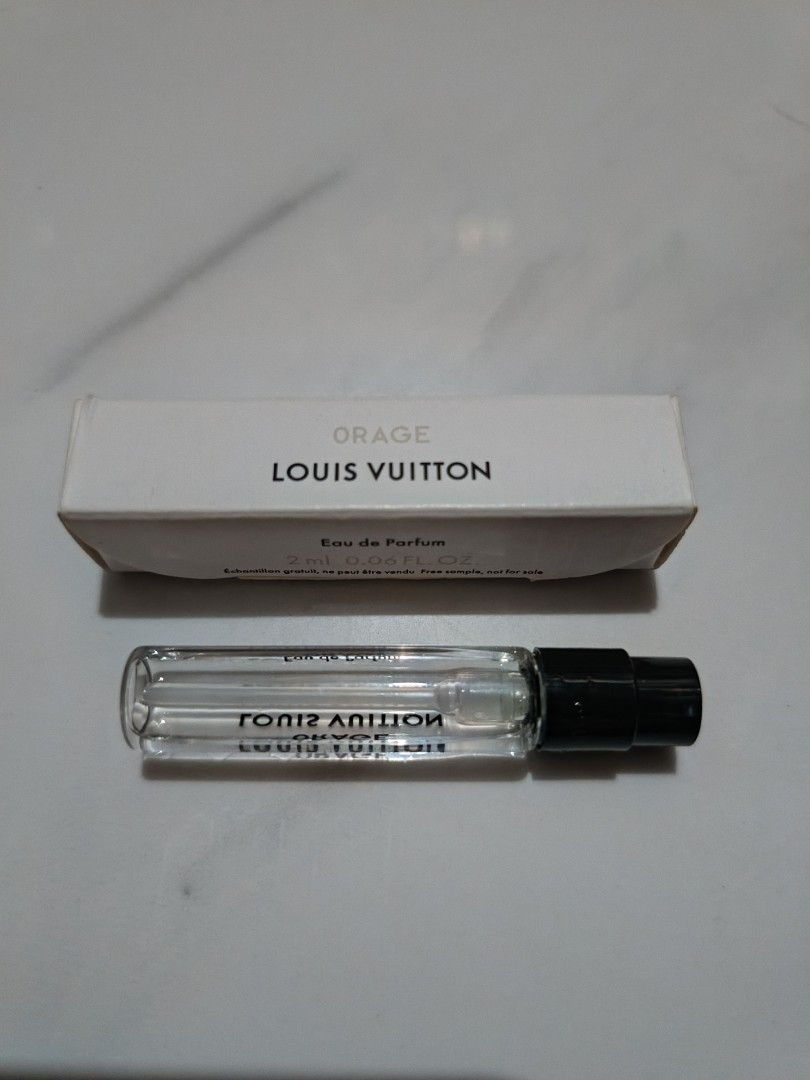 Orage Louis Vuitton Sample (Category: Fragrance & Deodorants) located in Manila. Submitted by eve119 (Listing ID 1470088351, Image 1). Description: Negotiable Original 2ml Quezon City area!.