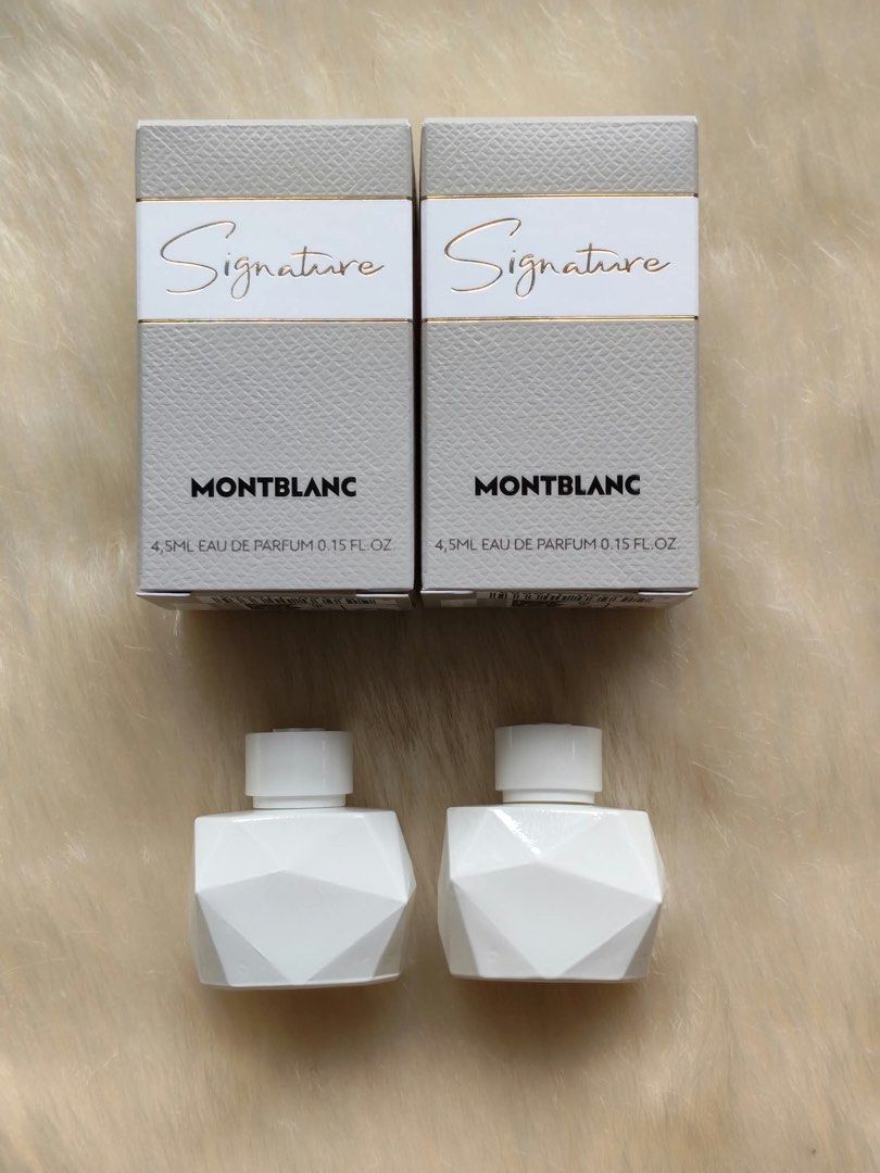 Original Montblans Signature EDP 4.5ml. (Category: Fragrance & Deodorants) located in Quezon City. Submitted by docshop.orig (Listing ID 1469951889, Image 1). Description: .