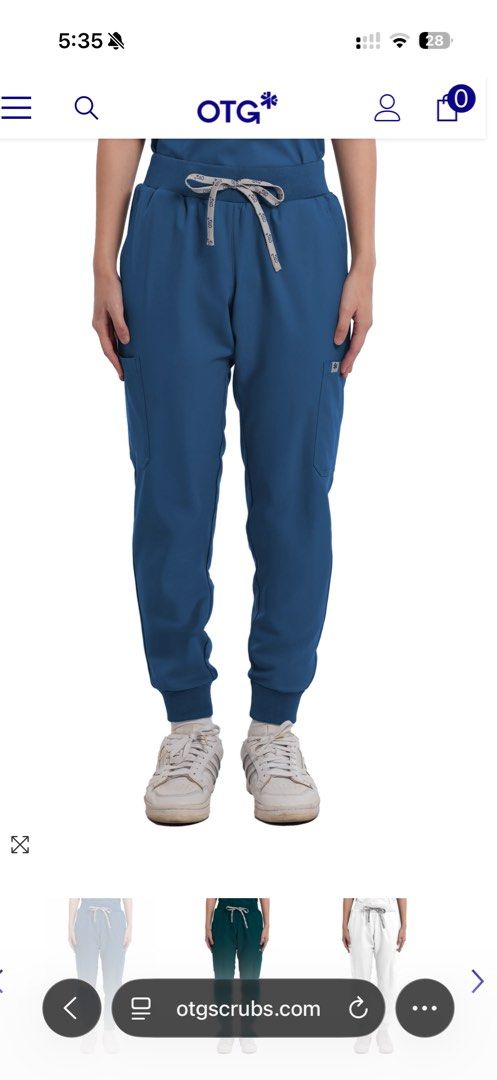 OTG Scrubsuit Airstrench (Category: Activewear) located in Makati City. Submitted by lux.mariah (Listing ID 1470044388, Image 3). Description: OTG Scrubsuit Size xs-small Bought from OTG srp (₱1150 each) Used with care. Selling for ₱1800 pair Rfs: No longer needed .