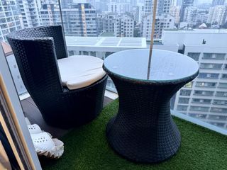 Rattan outdoor chairs, Furniture & Home Living, Outdoor Furniture on ...