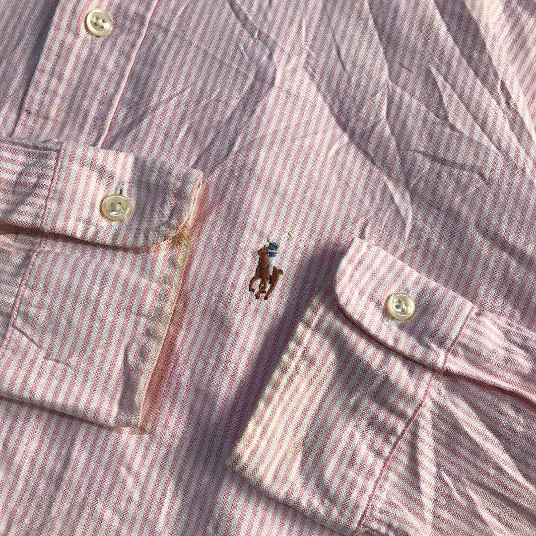 OXFORD POLO RL BUTTON DOWN LONGSLEEVE (Category: Activewear) located in Cebu City. Submitted by kevinthrift (Listing ID 1470041635, Image 3). Description: POLO RL BUTTON DOWN LONGSLEEVE GOOD AS NEW CONDITION Size: Large Dimesion: Length 28.5F 30B | Width 25 Color rate: 9.5/10 ( ISSUE ) Stain removable Need wash 📍Negotiable.