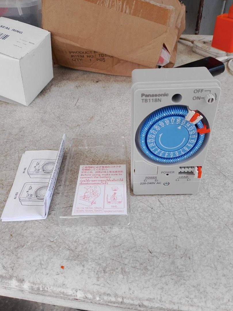Panasonic Timer Switch Specs: TB 118NE7 (Category: Everything Else Others) located in Manila. Submitted by 09171479278_elsie. (Listing ID 1469954924, Image 3). Description: Panasonic Timer Switch Specs: TB 118NE7.